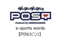 【保存版】eスポーツ用語『PIN』とはどんな意味？